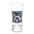 AI妖怪大図鑑のVR妖怪　ちゃるり Long Sized Water Glass :front