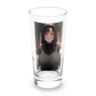 名前募集中の見ててくれる巨乳のお姉さん① Long Sized Water Glass :front