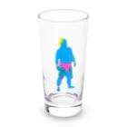 ププちゃんのプーの相撲 Long Sized Water Glass :front