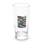 ○○の不思議のパレットの不思議 Long Sized Water Glass :front