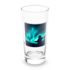 プラネテスの極光を見上げて Long Sized Water Glass :front