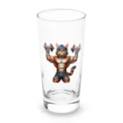 トレーニー@可愛いは正義の筋ネコ Long Sized Water Glass :front