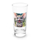 Fujimishokaiのこのチャーミングなネズミがあなたの心を癒します。 Long Sized Water Glass :front