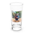 ganeshaのコアラップンで野球をしよう Long Sized Water Glass :front