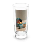 さぎょう擁のミニぐま弁当 Long Sized Water Glass :front