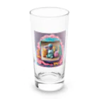 112357baのキモカワ生き物 Long Sized Water Glass :front