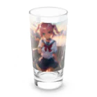 ヴィヴィオの夕焼け Long Sized Water Glass :front