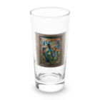 ganeshaのドラゴンフライダンス・ステンドグラス Long Sized Water Glass :front