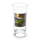 ganeshaのヨーロッパの田舎のステンドグラス Long Sized Water Glass :front