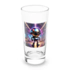 AI妖怪大図鑑のミラーボール妖怪　サタナフィー Long Sized Water Glass :front