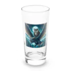 万事屋のフクロウがドラゴンに乗って大冒険中🦉🐉 Long Sized Water Glass :front