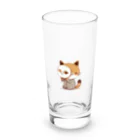 K'ramaの猫の仮面 Long Sized Water Glass :front