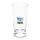 ニャムの上品さんニャン Long Sized Water Glass :front