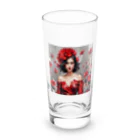 nr8のバラ女 Long Sized Water Glass :front