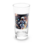 kawadai_の宇宙を旅している勇者 Long Sized Water Glass :front