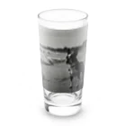 naon therockのボストンテリア Long Sized Water Glass :front