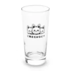 kurireのご飯を待つ猫ちゃんたち Long Sized Water Glass :front