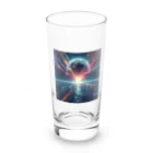 chikokuma76の宇宙の美しい未来を切り開く月の輝き✨ Long Sized Water Glass :front