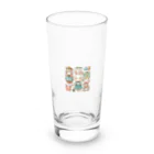 moyasi_777のanimals Long Sized Water Glass :front