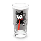 ペコりんショップの柴犬散歩拒否 Long Sized Water Glass :front