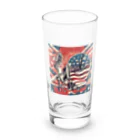 City swagのアメリカンボーダー Long Sized Water Glass :front