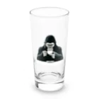 K'ramaのカフェゴリラ Long Sized Water Glass :front