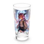 静寂工房の音の「Rubytail Yui」ルビーテイルユイ Long Sized Water Glass :front