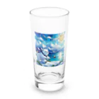 ほかほかしろくまのあったかざっかやのしろくまの休暇 Long Sized Water Glass :front