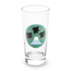 R's Market コトリちゃんのちどりちゃんと富士山 Long Sized Water Glass :front