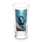 AI空想生き物図鑑のブラックマンタ×サソリ Long Sized Water Glass :front