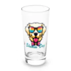 Shades DOGのゴールデンレトリーバー（A） Long Sized Water Glass :front