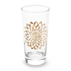 funny-boneのゴールドフラワーライン Long Sized Water Glass :front