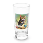 yuki_tukuruの駆け出す猫 Long Sized Water Glass :front