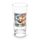 Qten369の愛は地球を救うα Long Sized Water Glass :front