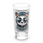 pandownloadのパーカーサングラスのワルパンダ？ Long Sized Water Glass :front