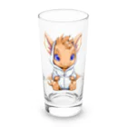 Vasetti_pressのオレンジドラゴン Long Sized Water Glass :front