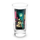 四季橘のDetective cat Long Sized Water Glass :front