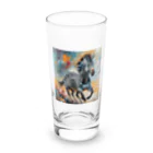 sakucchoの神秘なシマウマ Long Sized Water Glass :front