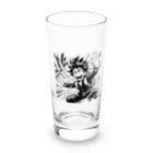 アミュペンの活気溢れる男の子 Long Sized Water Glass :front