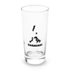 riwawankoの４７都道府県グッズ(長崎県) Long Sized Water Glass :front