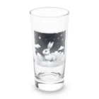 ［TANIYON］の夢を見ているウサギ Long Sized Water Glass :front