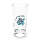 lblのおしゃれ甲羅のウミガメ Long Sized Water Glass :front