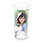 ZZRR12の元気をもらえる笑顔 Long Sized Water Glass :front