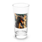 幻想都市の炎のドラゴン Long Sized Water Glass :front