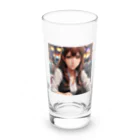 WWWmaのポーカー美少女さや Long Sized Water Glass :front