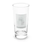 びすけのお洒落して Long Sized Water Glass :front