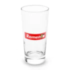 おもしろいTシャツ屋さんのRAMEN部 ラーメン部 Long Sized Water Glass :front