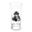 age3mのブルースキャットマン Long Sized Water Glass :front
