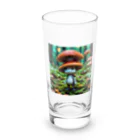 Kaz_Alter777のキュートなキノコ Long Sized Water Glass :front