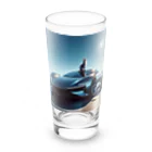 kana-catのスピードキャット Long Sized Water Glass :front